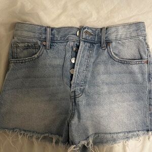 Blue denim pacsun shorts